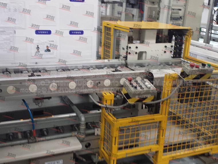 Transmission box assembly line