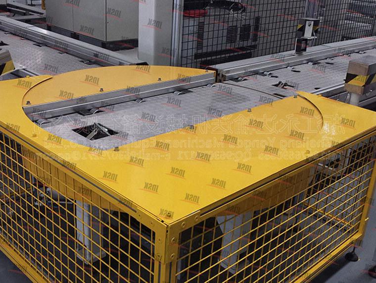 Transmission box assembly line