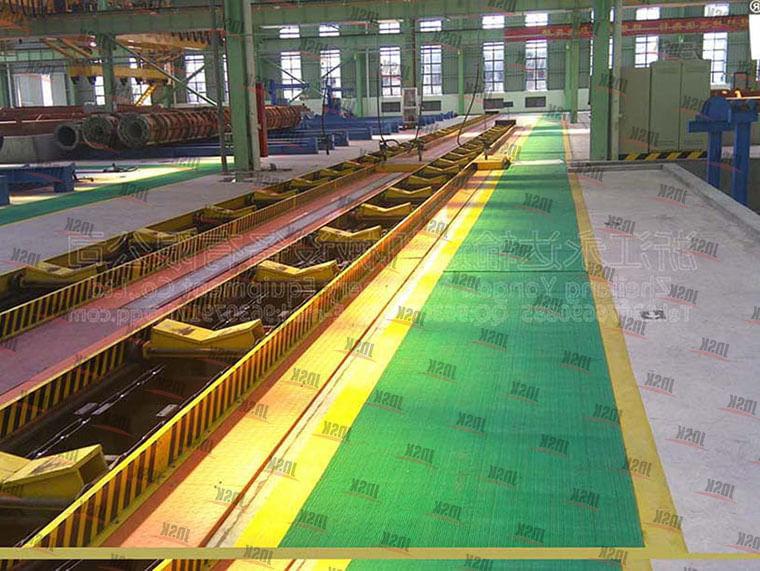 Heavy conveyor line