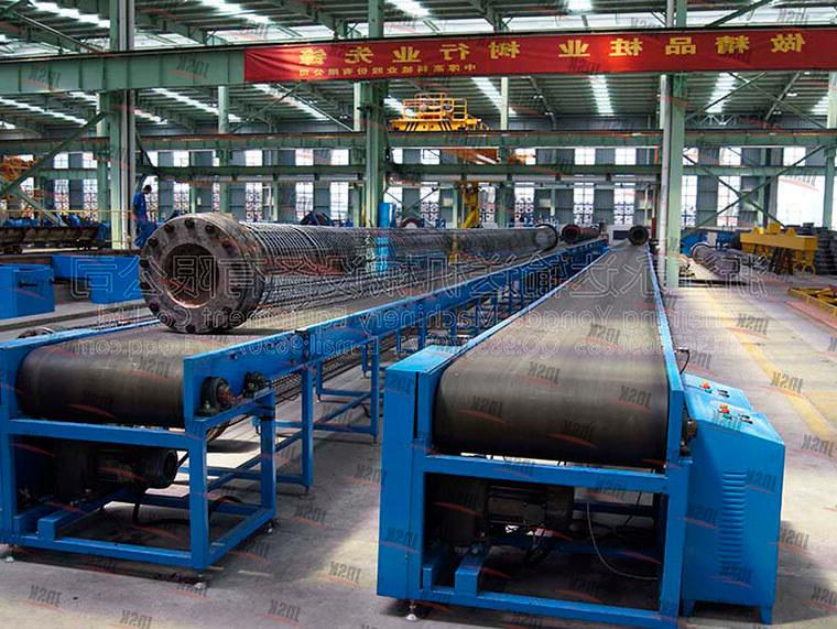 Prestressed concrete pipe pile production line