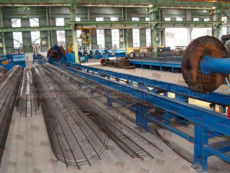 Prestressed concrete pipe pile production line