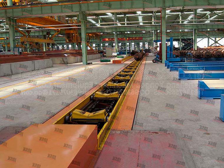 Pipe pile production line