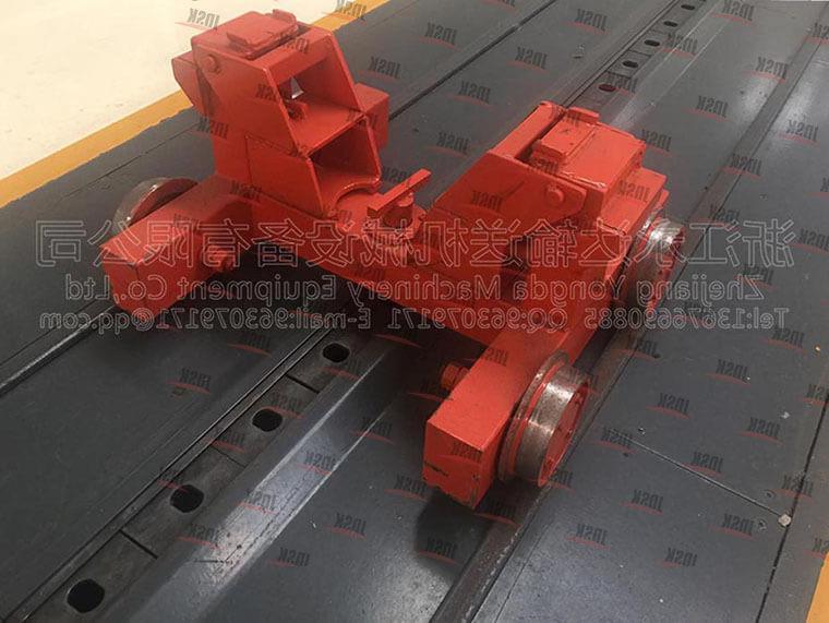 Heavy truck towing chain chassis assembly line