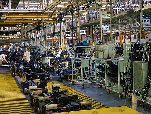 Container car production line