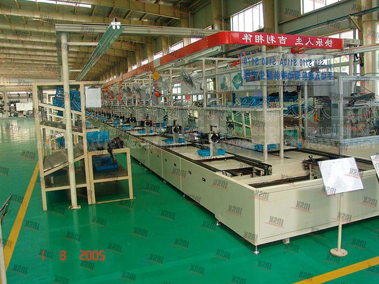 Transmission assembly line