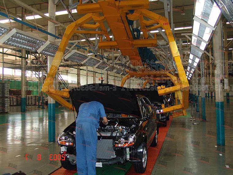 New energy vehicle final assembly line